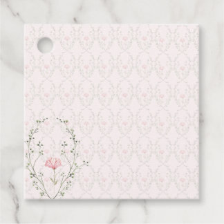 Etiquetas Para Recuerdos Hermosa Floral