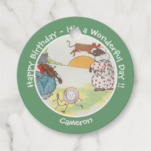 Etiquetas Para Recuerdos Hey Diddle Diddle Birthday Party Collection