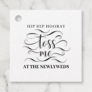 Etiquetas Para Recuerdos Hip Hip Hooray Arrójame Pétalos Boda