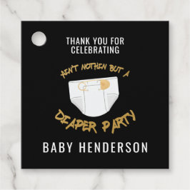 Etiquetas Para Recuerdos Hip Hop Diaper Party Gracias