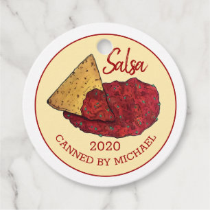 Etiquetas Para Recuerdos Hogar casero de salsa de tomate caliente recubiert
