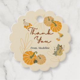 Etiquetas Para Recuerdos Hola otoño otoño gracias pegatinas personalizados