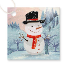 Hombre de nieve de Navidad, país de ensueño invern
