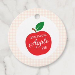 Etiquetas Para Recuerdos Homemade Apple Pie Baby Shower