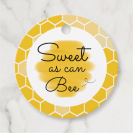 Etiquetas Para Recuerdos Honey Bee Sweet As Can Bee Baby Shower