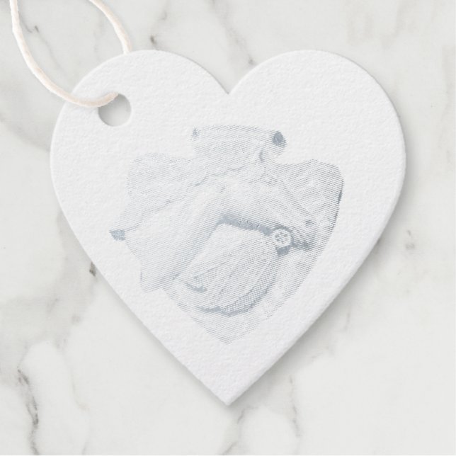 Etiquetas Para Recuerdos Horse Woodcarving (Anverso)