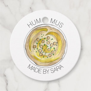 Etiquetas Para Recuerdos Hummus Houmous Dip Homemade from the Kitchen of