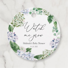 Etiquetas Para Recuerdos Hydrangea Watch me Grow Plant Favor