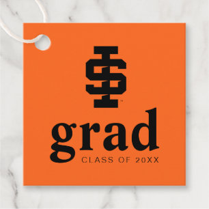 Etiquetas Para Recuerdos Idaho State University Bold Bengala Logo