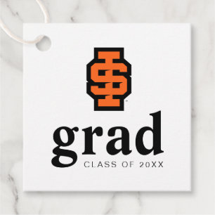 Etiquetas Para Recuerdos Idaho State University Bold Bengala Logo