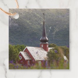 Etiquetas Para Recuerdos Iglesia de Lofoten Flakstad