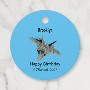 Etiquetas Para Recuerdos Ilustracion de personalizado de aviones de combate