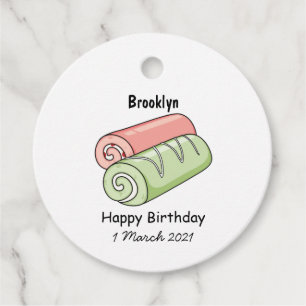 Etiquetas Para Recuerdos Ilustracion de personalizado de bollería y bollerí