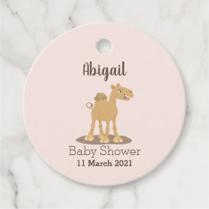 Etiquetas Para Recuerdos Ilustracion de personalizado de camello alegre y s
