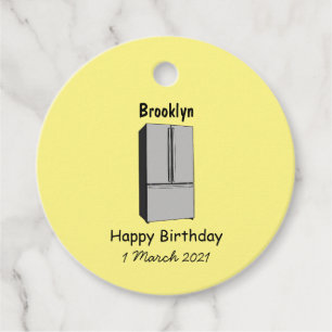 Etiquetas Para Recuerdos Ilustracion personalizado frigorífico de puerta fr