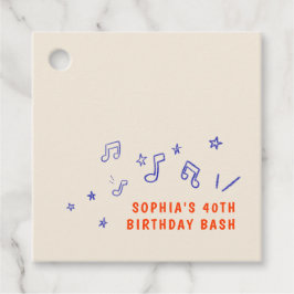 Etiquetas Para Recuerdos Ilustraciones caprichosas de notas musicales para 