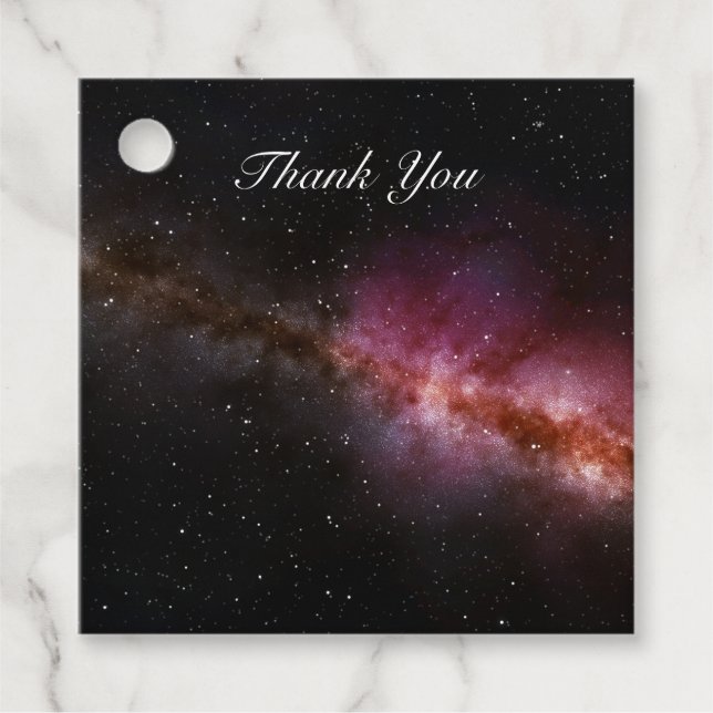 Etiquetas Para Recuerdos Imagen del universo (Anverso)