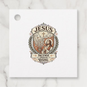 Etiquetas Para Recuerdos Incienso de Jesús Oración Ascendente Incienso de J