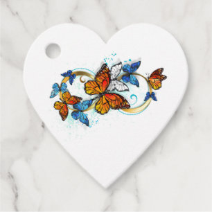 Etiquetas Para Recuerdos Infinidad de Mariposas Monarca