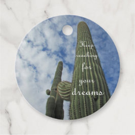 Etiquetas Para Recuerdos Inspiración de Cactus en el sudoeste de Saguaro