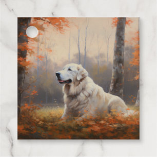 Etiquetas Para Recuerdos Inspiración de grandes Pirineos en las hojas de ot