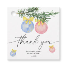 Invierno acuarela Gracias revelación de género