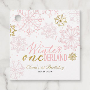 Etiquetas Para Recuerdos Invierno Onederland 1er Cumpleaños