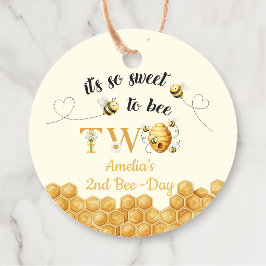 Etiquetas Para Recuerdos It's So Sweet To Bee 2nd Birthday