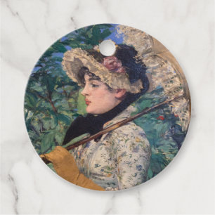 Etiquetas Para Recuerdos Jeanne (Primavera) De Édouard Manet