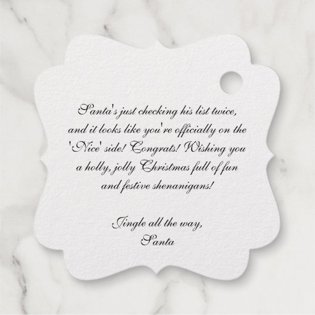 Etiquetas Para Recuerdos Jolly Santa (Reverso)