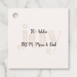 Etiquetas Para Recuerdos Joy Holiday Favor Tags