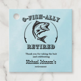 Etiquetas Para Recuerdos Jubilación O-fish aliada pesca divertida