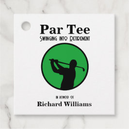 Etiquetas Para Recuerdos Jugador de golf retirado se está convirtiendo en j