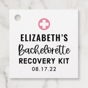 Etiquetas Para Recuerdos Kit de recuperación de soltera personalizado