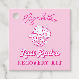 Etiquetas Para Recuerdos Kit de Recuperación de Vaquera para la Última Corr
