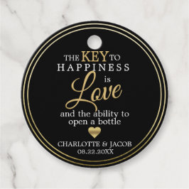 Etiquetas Para Recuerdos La clave del Boda de ORO para la felicidad es el f