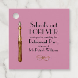 Etiquetas Para Recuerdos La escuela se retira para siempre como profesor vi