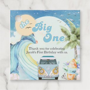 Etiquetas Para Recuerdos La fiesta del primer cumpleaños del Big One Surfin
