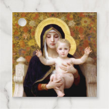 La Madonna de los Lirios (por William Bouguereau)