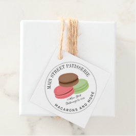 Etiquetas Para Recuerdos La pastelería francesa Macarons Food Business