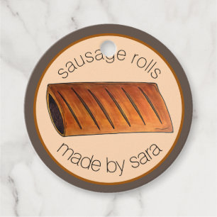 Etiquetas Para Recuerdos La salchicha casera rota la pastelería británica a