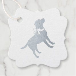 Etiquetas Para Recuerdos Labrador Dog Baby Shower Blue Boy Lab