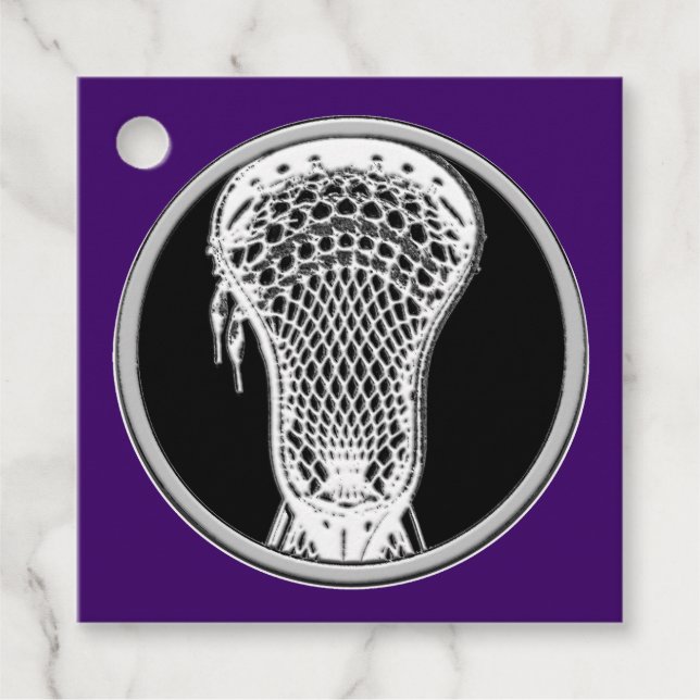 Etiquetas Para Recuerdos Lacrosse Team (Anverso)