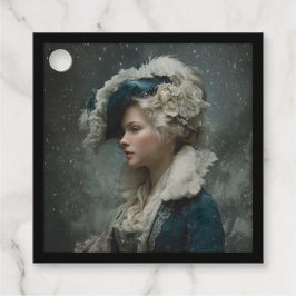 Etiquetas Para Recuerdos Lady in Winter