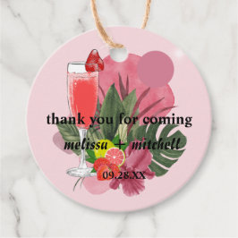 Etiquetas Para Recuerdos Las mimosa de brunch y champagne burbujeante graci