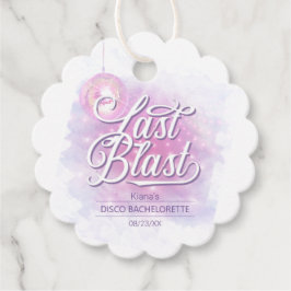 Etiquetas Para Recuerdos Last Blast Disco Bachelorette ID928