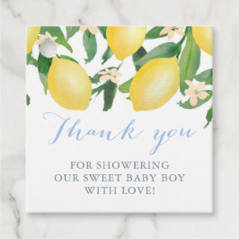 Etiquetas Para Recuerdos Lemons Baby Shower For Sweet Baby Boy