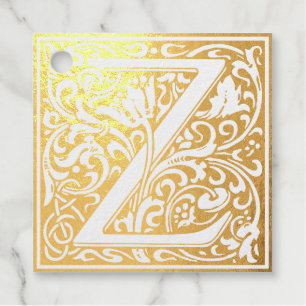 Etiquetas Para Recuerdos Letra Z art nouveau tile blanco y negro