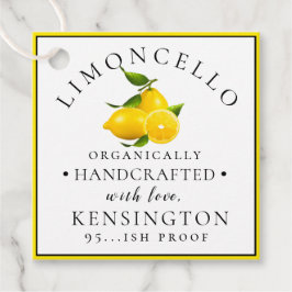 Etiquetas Para Recuerdos Limoncello