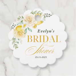 Etiquetas Para Recuerdos limones Eucalipto Rosa Despedida de Soltera Agrade